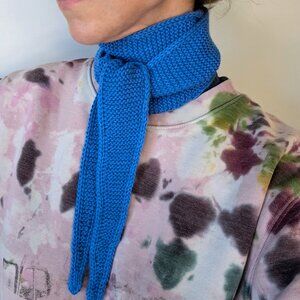 Trendy Blue Sophie Scarf skinny Wrap